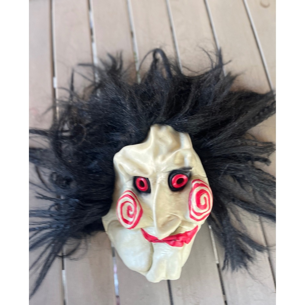 PMG Saw Billy the Puppet Jigsaw Mask Halloween Horror Cosplay Costume 2006
